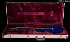 Rick Turner Renaissance RS6 Standard Steel String AmpliCoustic Guitar Flame Maple Blue Lagoon finish (779)