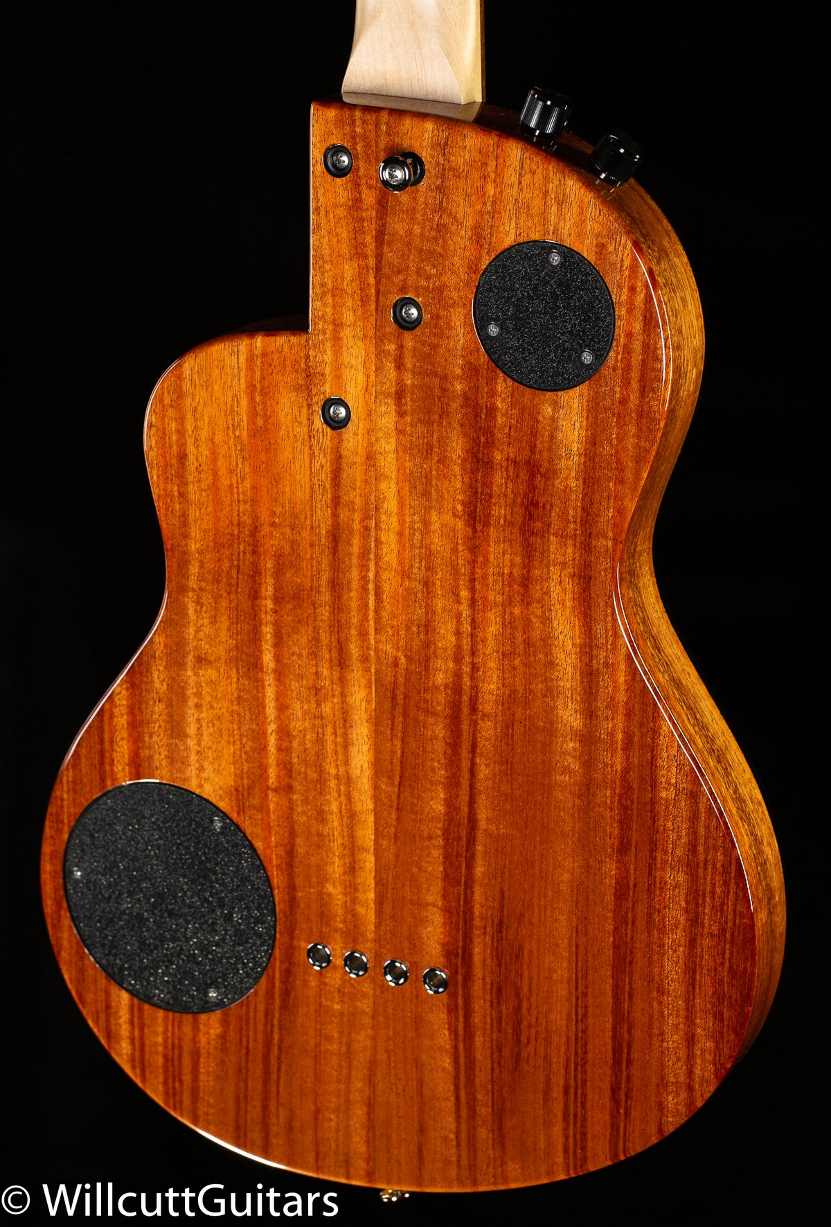 Renaissance RB4 Standard 4 String AmpliCoustic Bass Guitar Natural Redwood (781)