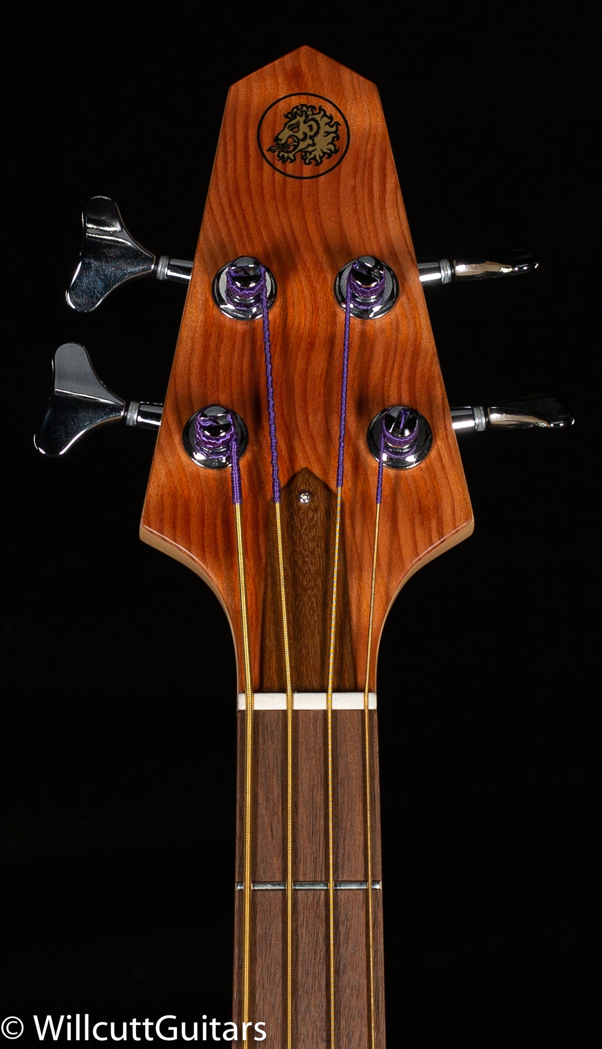 Renaissance RB4 Standard 4 String AmpliCoustic Bass Guitar Natural Redwood (781)