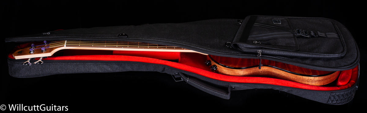 Renaissance RB4 Standard 4 String AmpliCoustic Bass Guitar Natural Redwood (781)