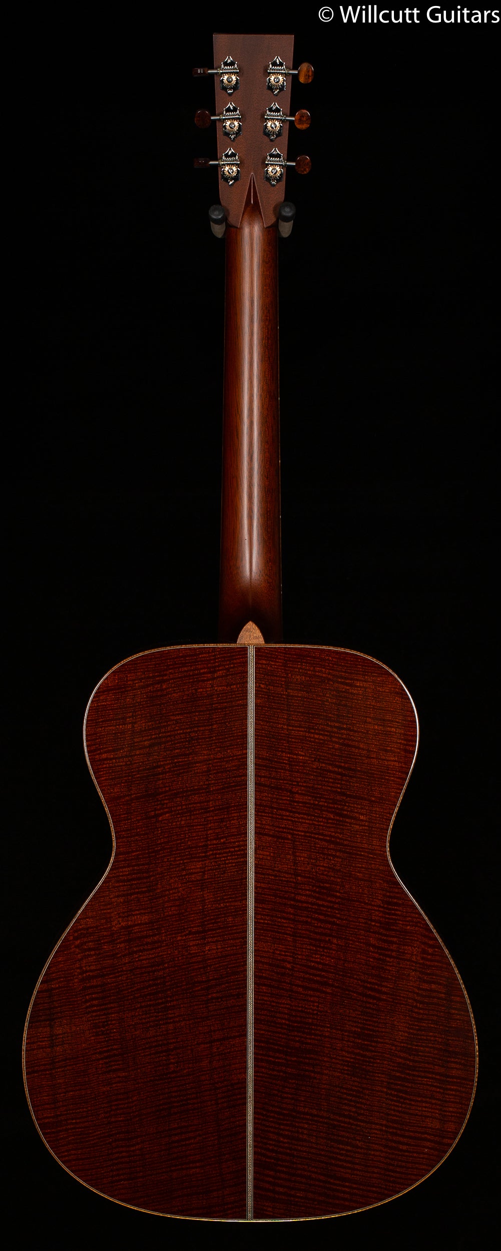Santa Cruz OM Model Custom Ancient Sitka Fiddleback Mahogany