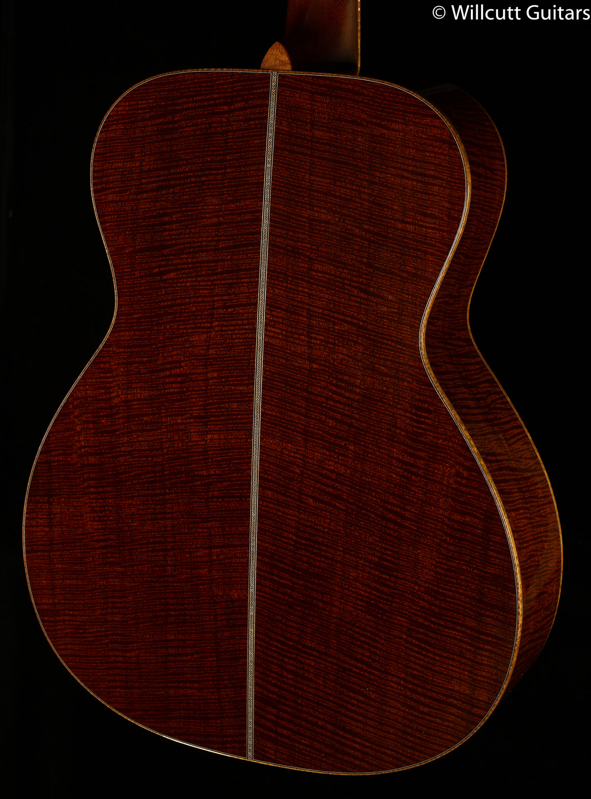 Santa Cruz OM Model Custom Ancient Sitka Fiddleback Mahogany