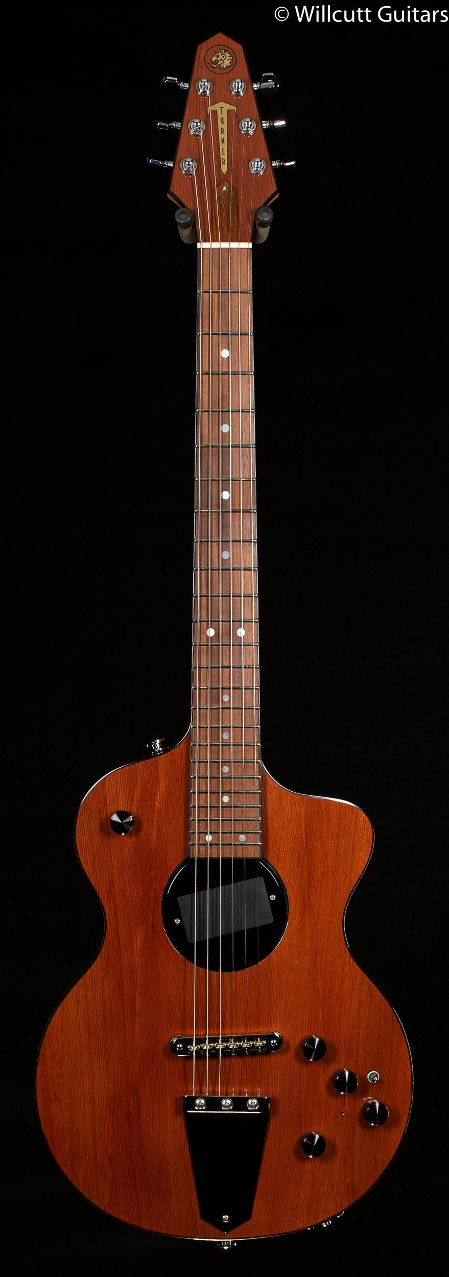 Rick Turner Model 1 Deluxe Electric Guitar Redwood Top (811)