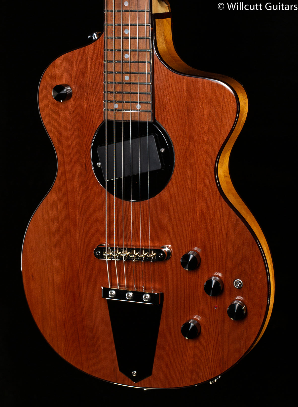 Rick Turner Model 1 Deluxe Electric Guitar Redwood Top (811)