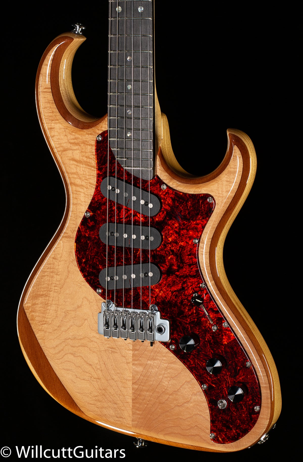 Rick Turner Electroline Guitar Lam Top Natural - Walker Booster (862)