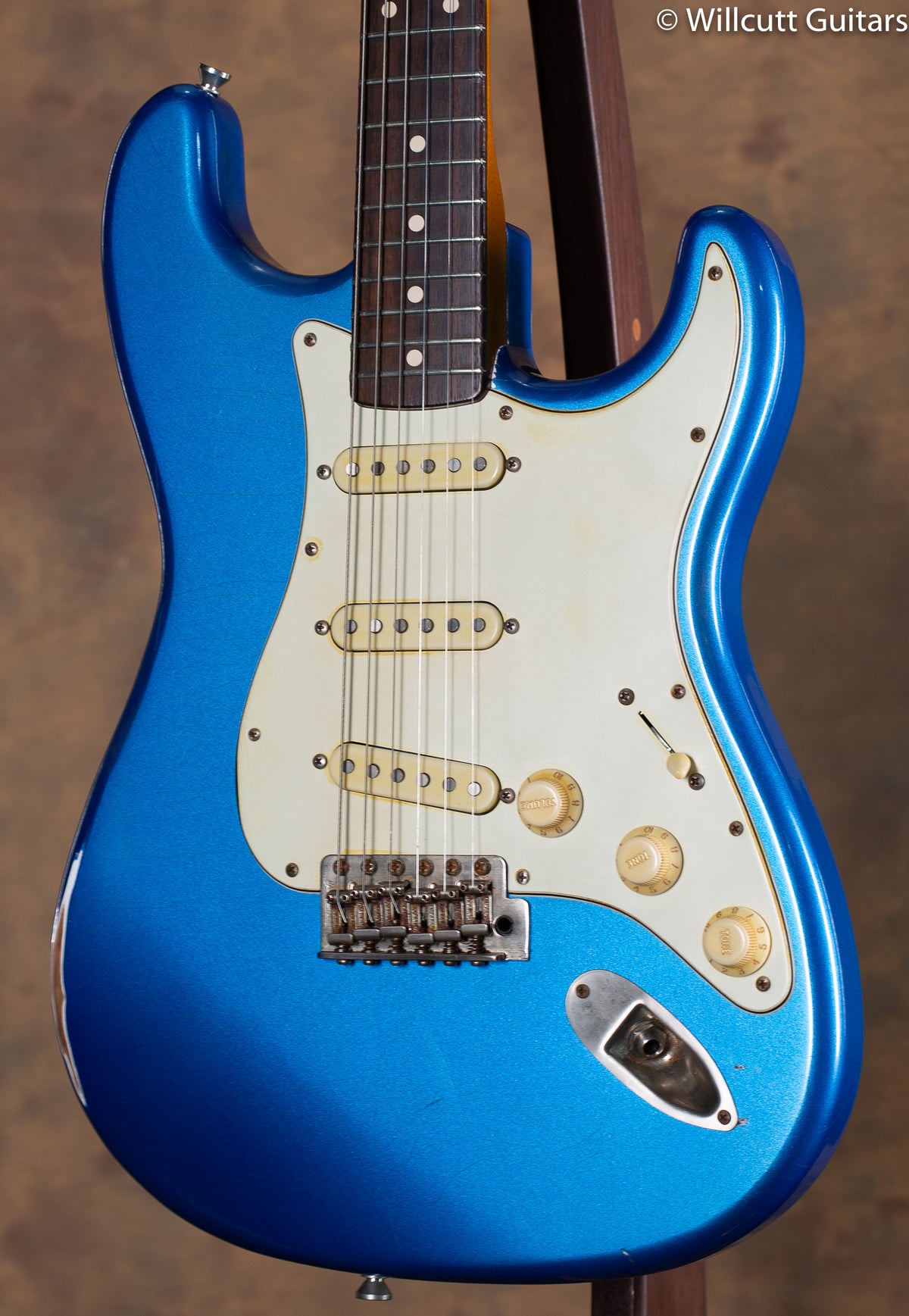 Whitfill S Style Lake Placid Blue Rosewood Fingerboard