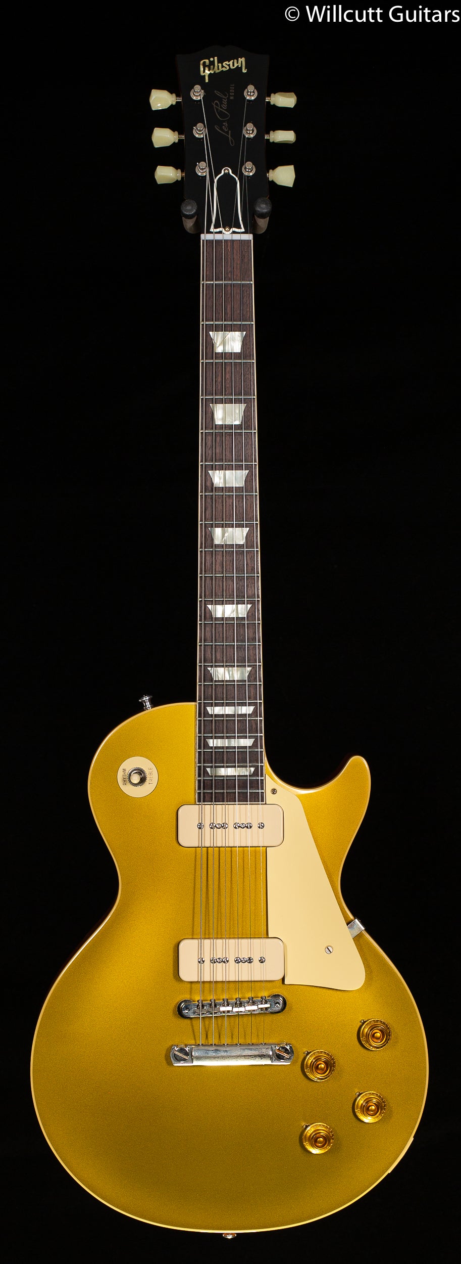 お得セールGibson Custom Shop 1956 Les Paul Custom Alnico V Pickup Reissue VOS Ebony ギブソンカスタム レスポール ギブソン