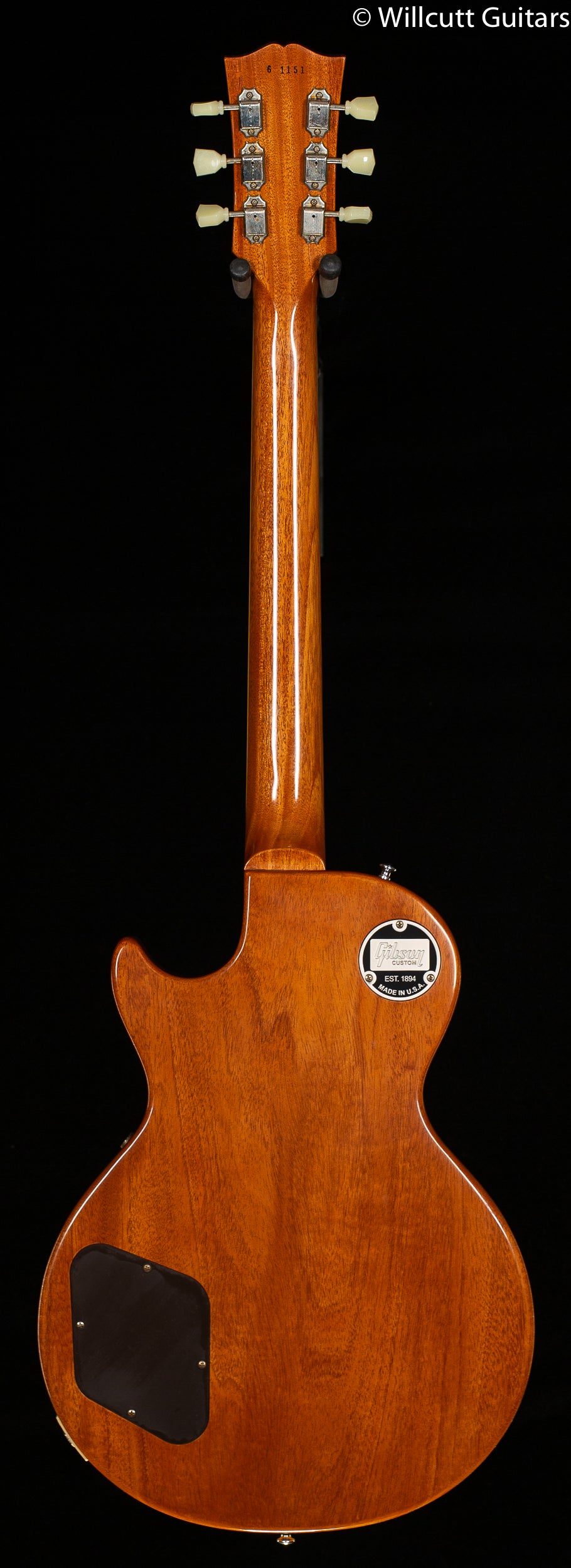 Gibson Custom Shop Willcutt Exclusive 1956 Les Paul Standard V2 Neck Gold Top Lightweight VOS M2M