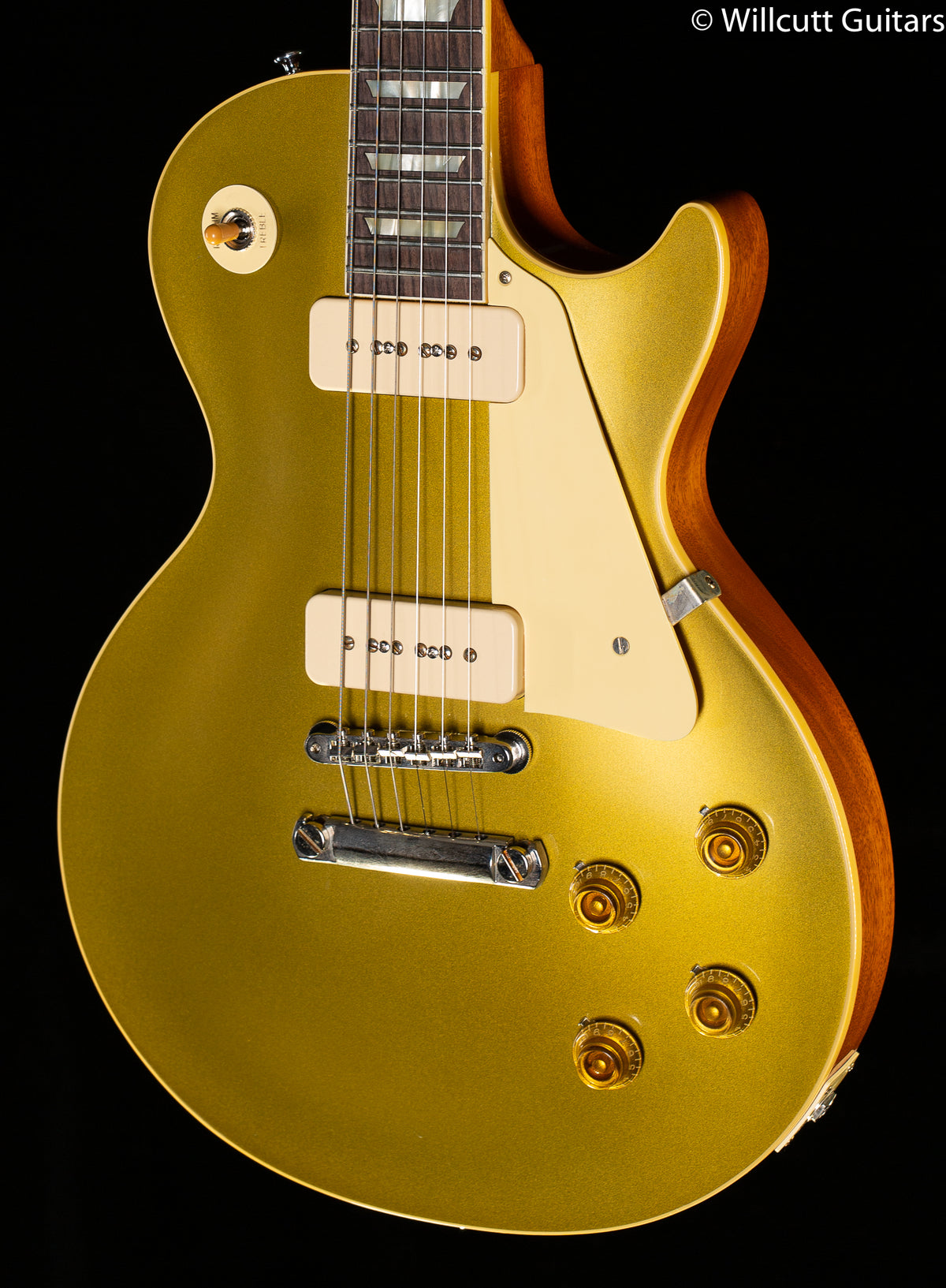 Gibson Custom Shop Willcutt Exclusive 1956 Les Paul Standard V2 Neck Gold  Top Lightweight VOS M2M