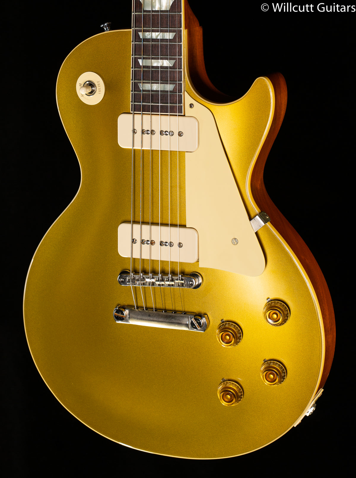 Gibson Custom Shop 1956 Les Paul Standard V2 Neck Gold Top Lightweight VOS M2M (218)