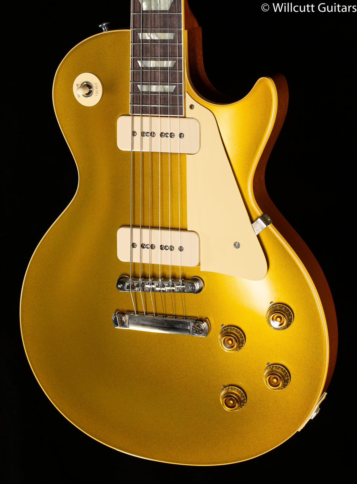 Gibson Custom Shop 1956 Les Paul Standard V2 Neck Gold Top Lightweight VOS M2M (222)