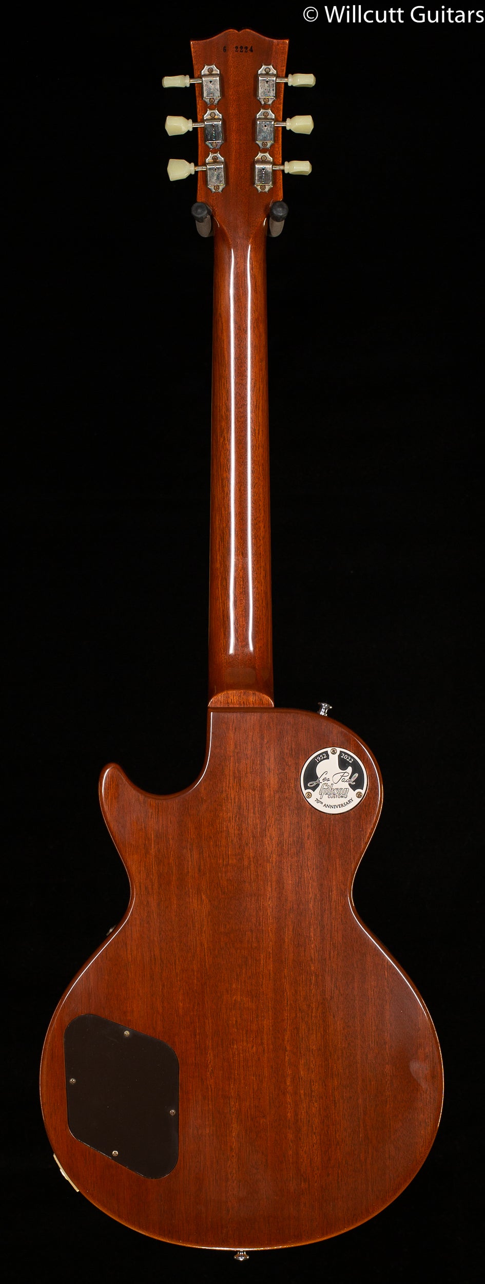 Gibson Custom Shop Willcutt Exclusive 1956 Les Paul Standard V2 Neck Gold Top Lightweight VOS M2M (224)