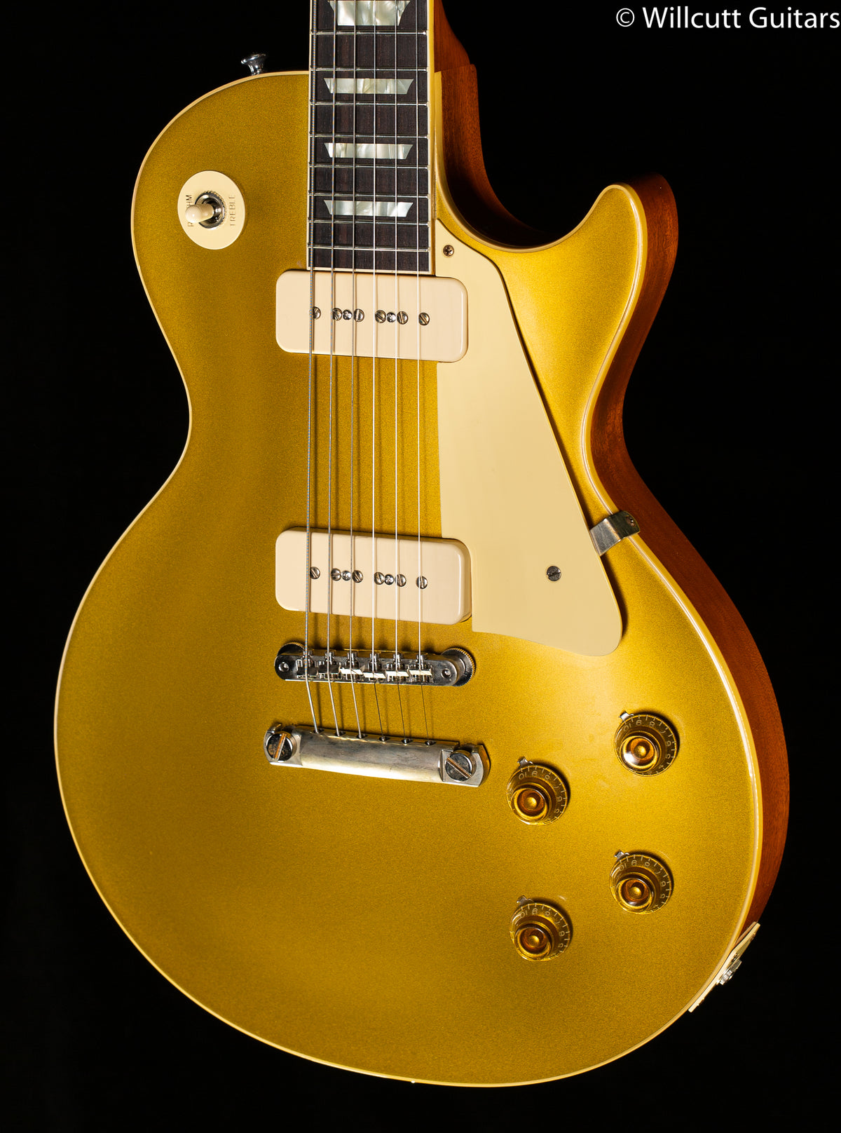 Gibson Custom Shop Willcutt Exclusive 1956 Les Paul Standard V2 Neck Gold Top Lightweight VOS M2M (225)