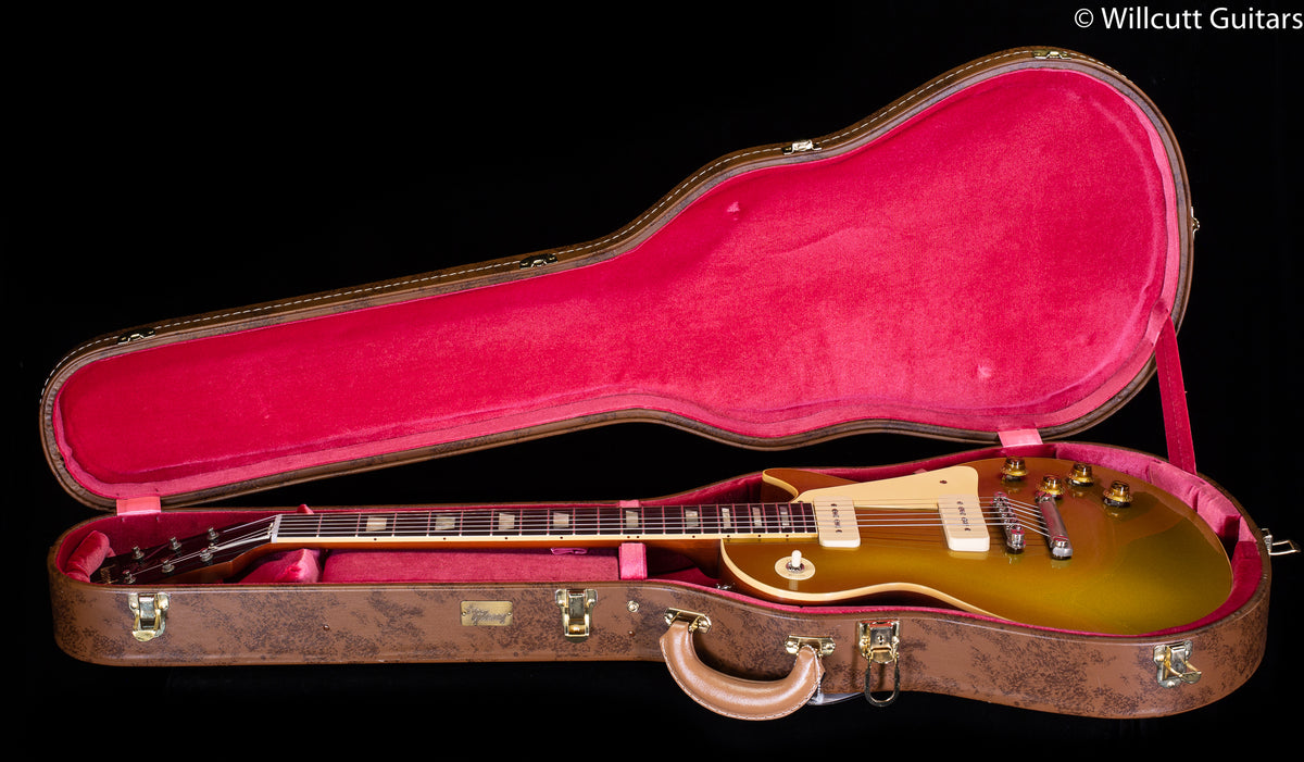 Gibson Custom Shop Willcutt Exclusive 1956 Les Paul Standard V2 Neck Gold Top Lightweight VOS M2M (225)