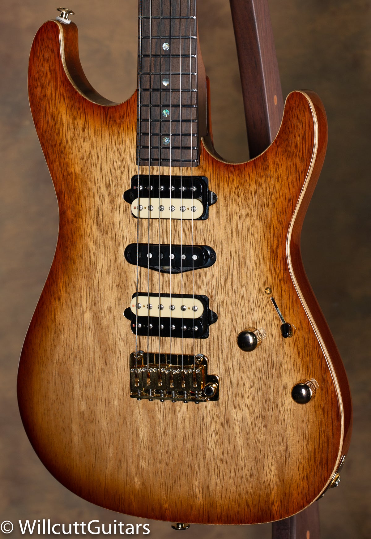 Suhr Standard Natural Burst White Limba / Mahogany