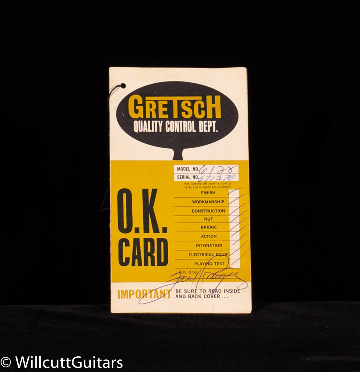 1967 Gretsch Country Gentlemen Vintage USED