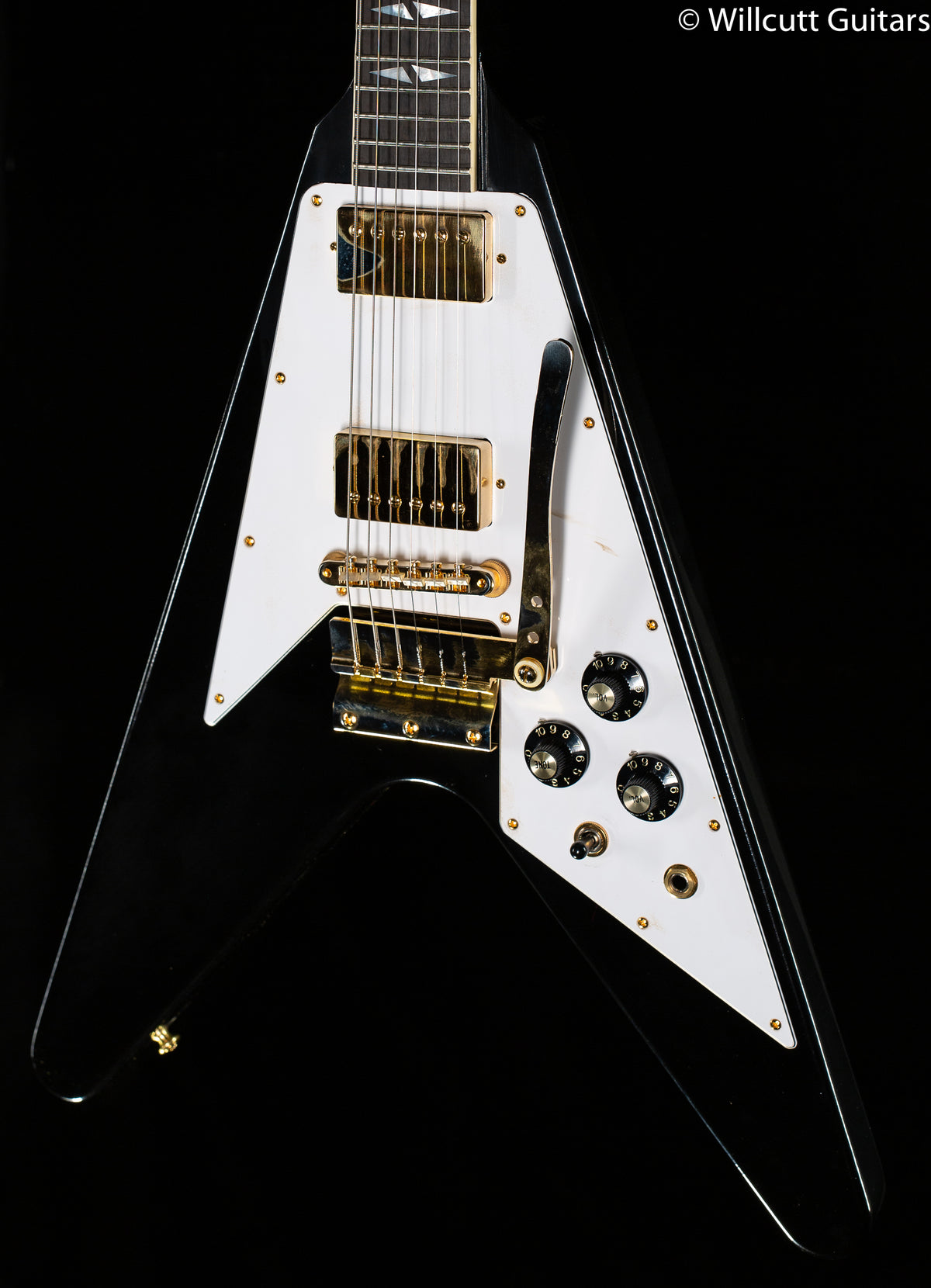 Gibson Jimi Hendrix™ 1969 Flying V - Aged Ebony