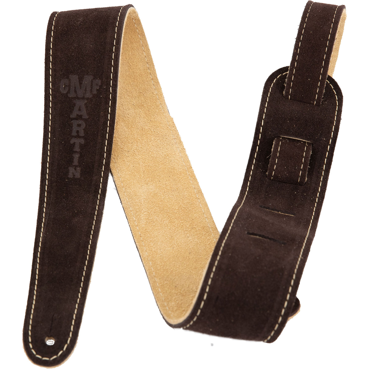 Martin Strap Suede, Brown