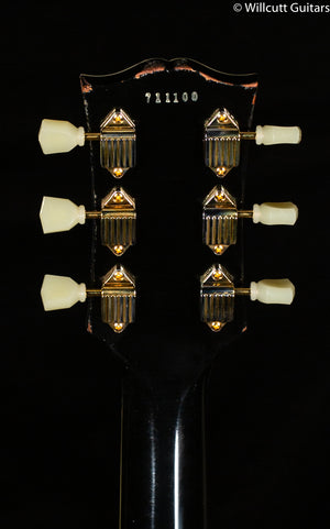 Gibson Custom Shop 1957 Les Paul Custom 3-Pickup Bigsby Ebony Light Aged