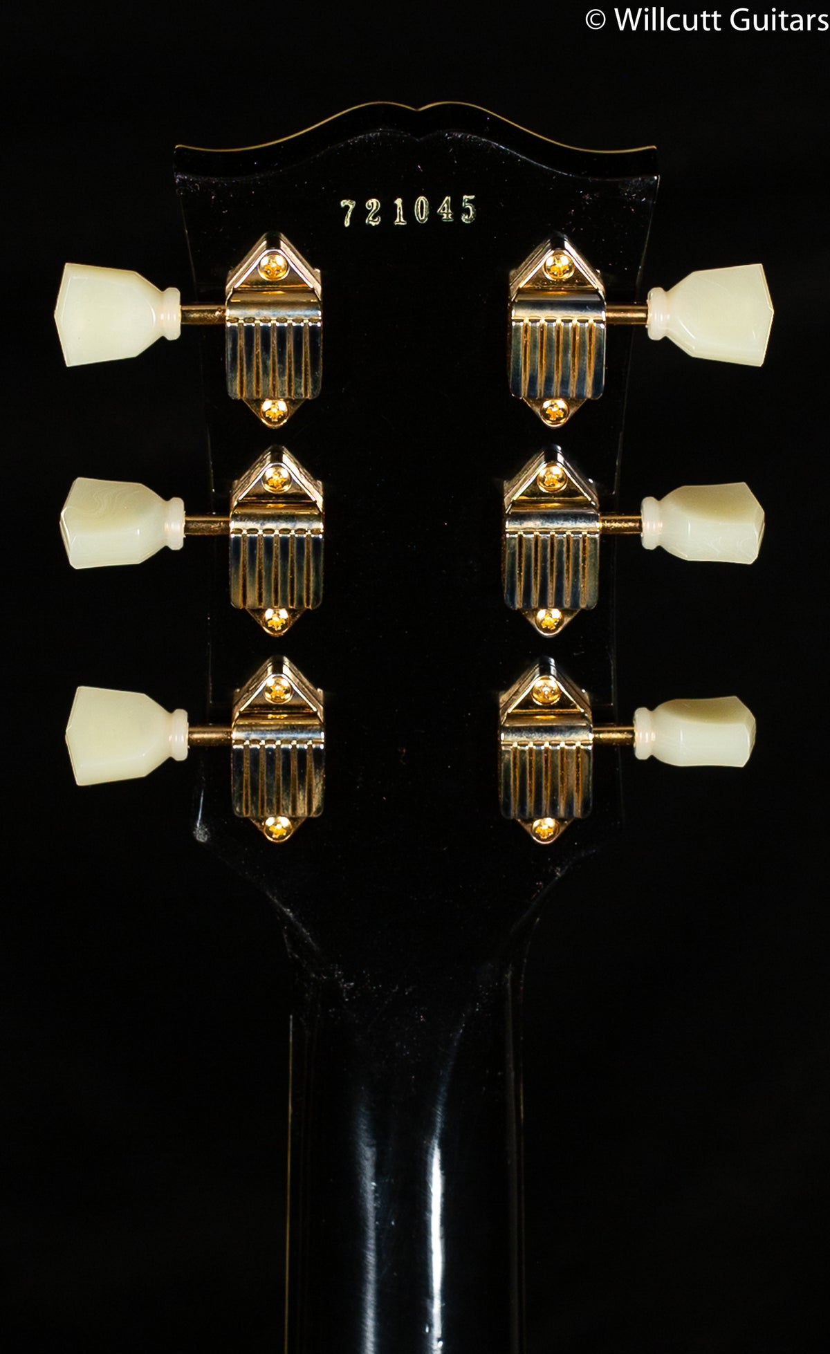 Gibson Custom Shop 1957 Les Paul Custom Reissue 2- Pickup Murphy Lab Ultra Light Aged Ebony (045)