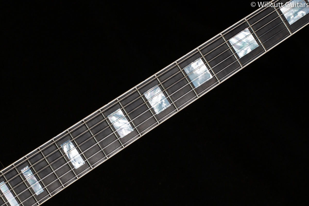 Gibson 1957 Les Paul Custom Reissue 3- Pickup Bigsby Murphy Lab Light Aged Ebony (218)