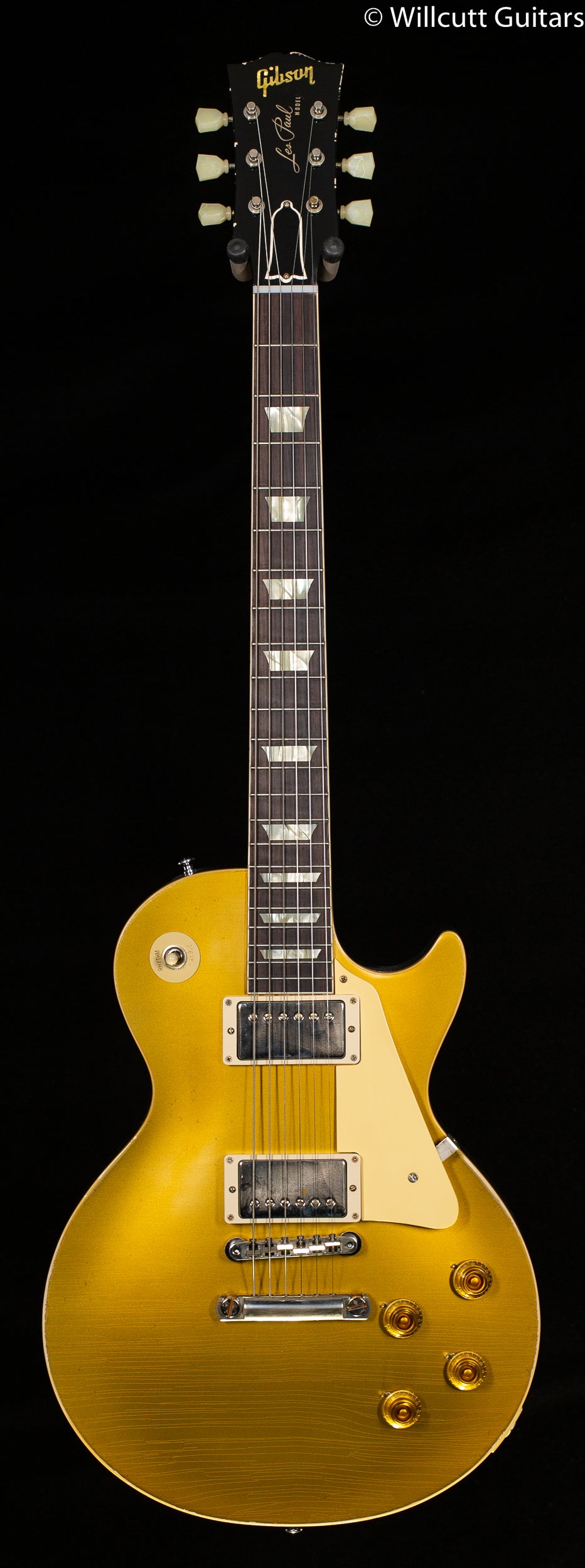 Gibson 1957 Les Paul Goldtop Darkback Reissue Light Aged Double Gold (188)