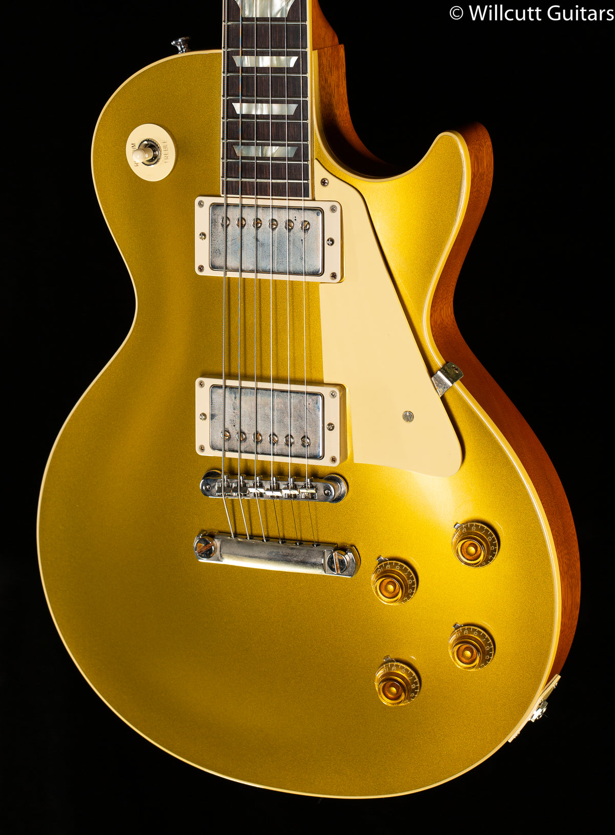 Gibson Custom Shop Willcutt Exclusive 1957 Les Paul Standard VOS V3 Neck Goldtop (449)