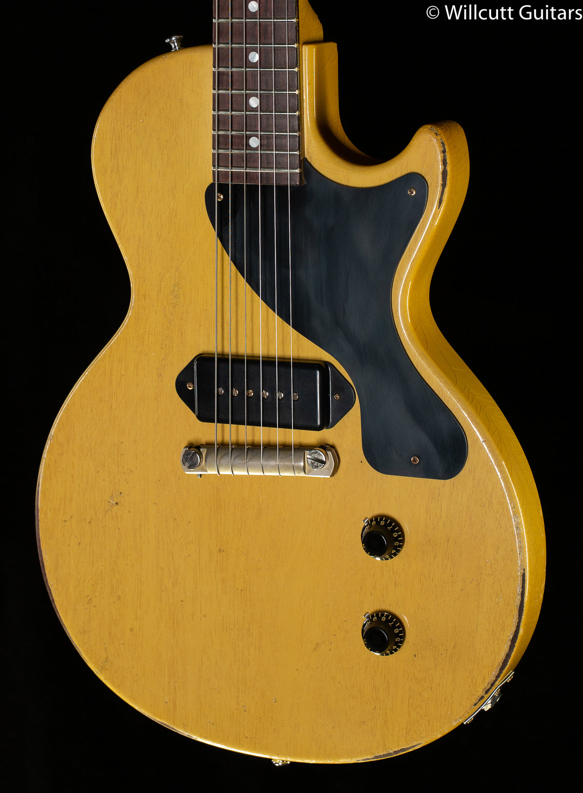 Gibson Custom Shop 1957 Les Paul Junior Single Cut Reissue Murphy Lab Heavy Aged TV Yellow (911)