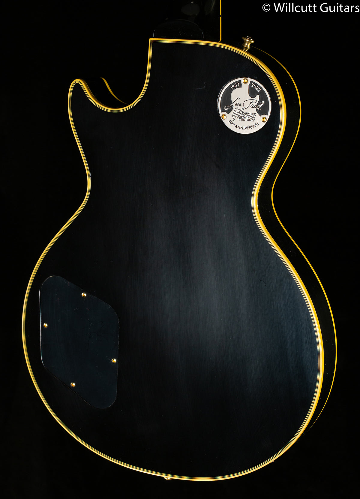 Gibson Custom Shop 1957 Les Paul Custom Reissue 3- Pickup Bigsby VOS Ebony (074)