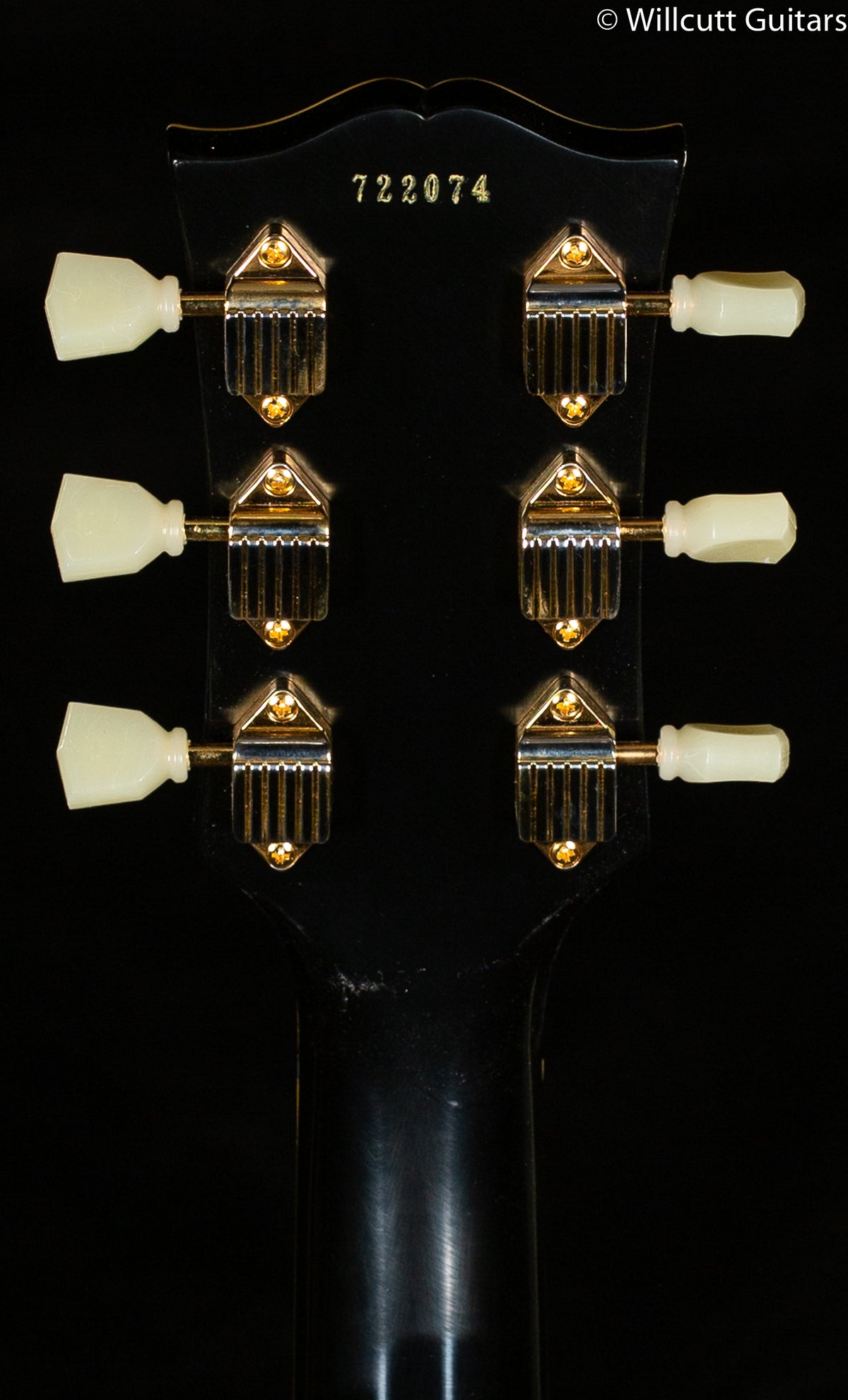 Gibson Custom Shop 1957 Les Paul Custom Reissue 3- Pickup Bigsby VOS Ebony (074)