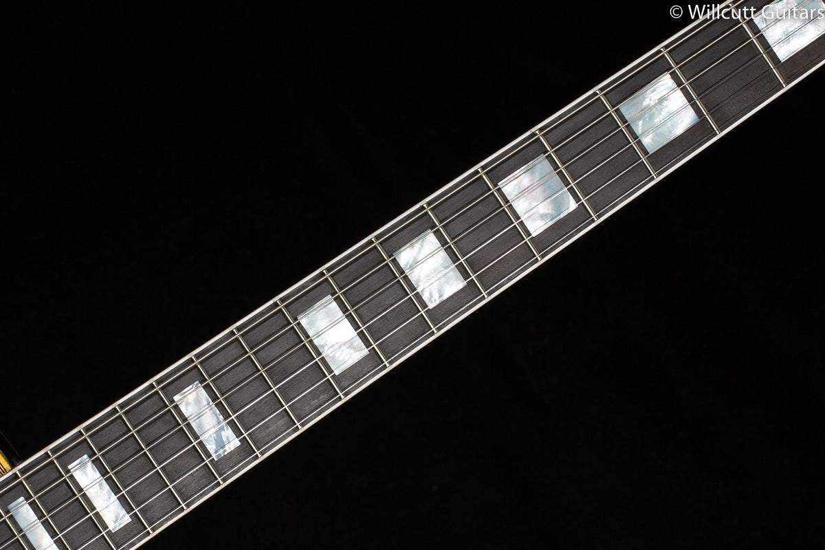 Gibson Custom Shop 1957 Les Paul Custom Reissue 3- Pickup Bigsby VOS Ebony (074)