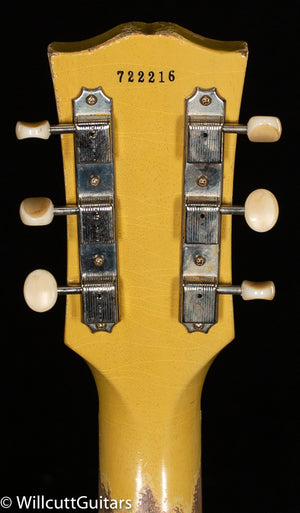 Gibson Custom Shop 1957 Les Paul Junior Single Cut Reissue Murphy Lab Heavy Aged TV Yellow (216)