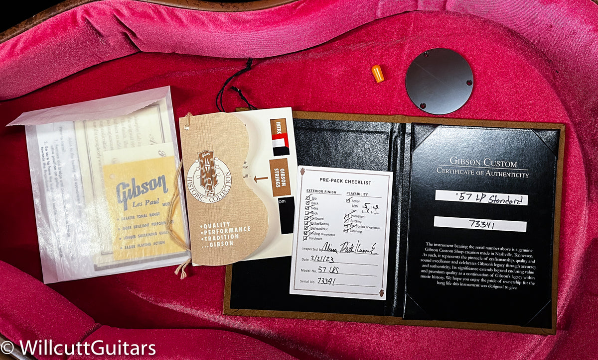 Gibson Custom Shop 1957 Les Paul Standard Willcutt Exclusive Pelham Blue (341)