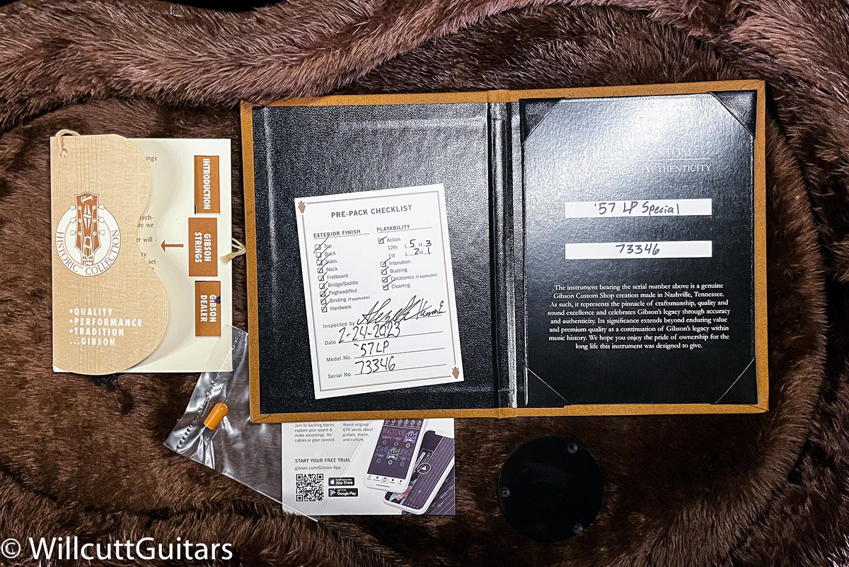 Gibson Custom Shop 1957 Les Paul Special Single Cut Willcutt Exclusive Pelham Blue VOS (346)