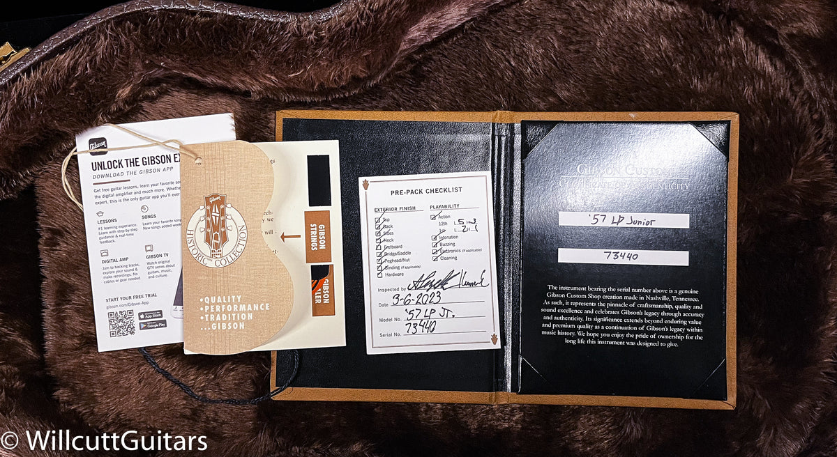 Gibson Custom Shop 1957 Les Paul Junior Single Cut Willcutt Exclusive Pelham Blue VOS (440)
