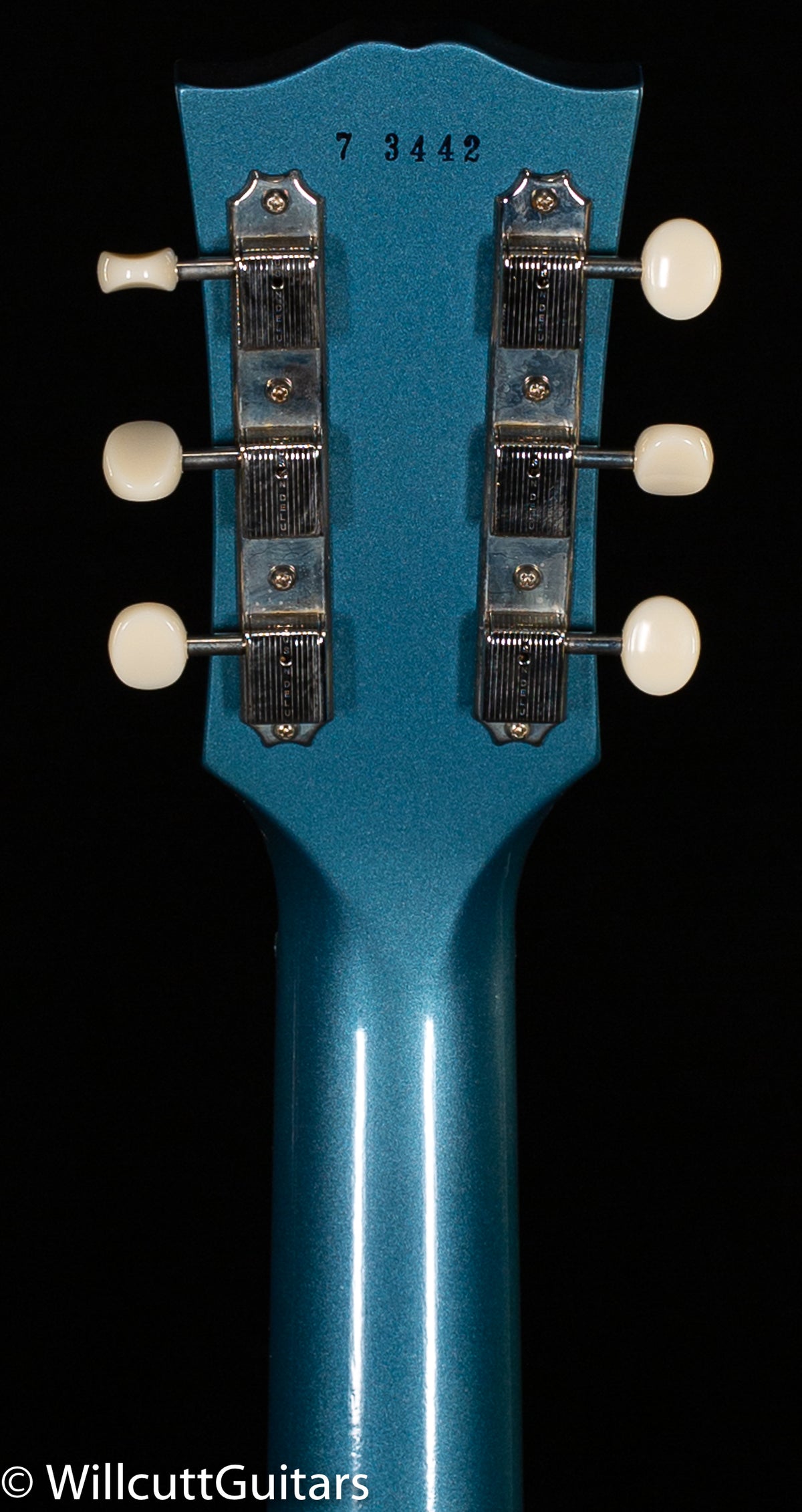 Gibson Custom Shop 1957 Les Paul Junior Single Cut Willcutt Exclusive Pelham Blue VOS (442)