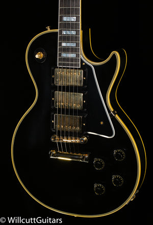Gibson Custom Shop 1957 Les Paul Custom Reissue 3- Pickup VOS Ebony (446)