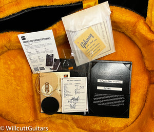 Gibson Custom Shop 1957 Les Paul Custom Reissue 3- Pickup VOS Ebony (446)