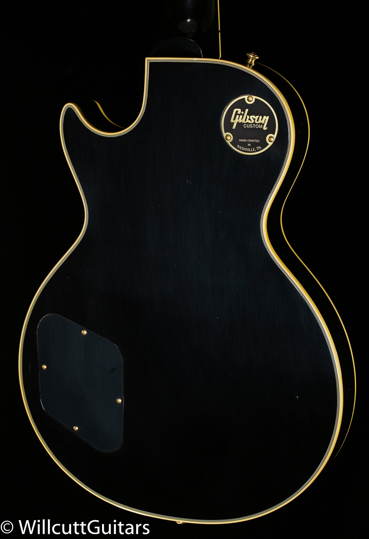Gibson Custom Shop 1957 Les Paul Custom Reissue 2- Pickup Murphy Lab Ultra Light Aged Ebony (498)