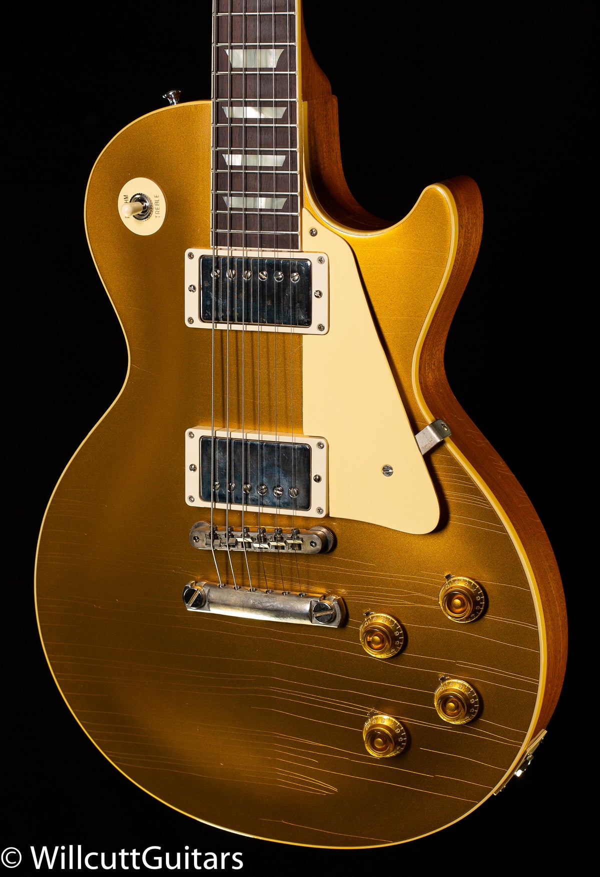 Gibson Custom Shop 1957 Les Paul Goldtop Reissue Murphy Lab Ultra Light Aged Double Gold (536)
