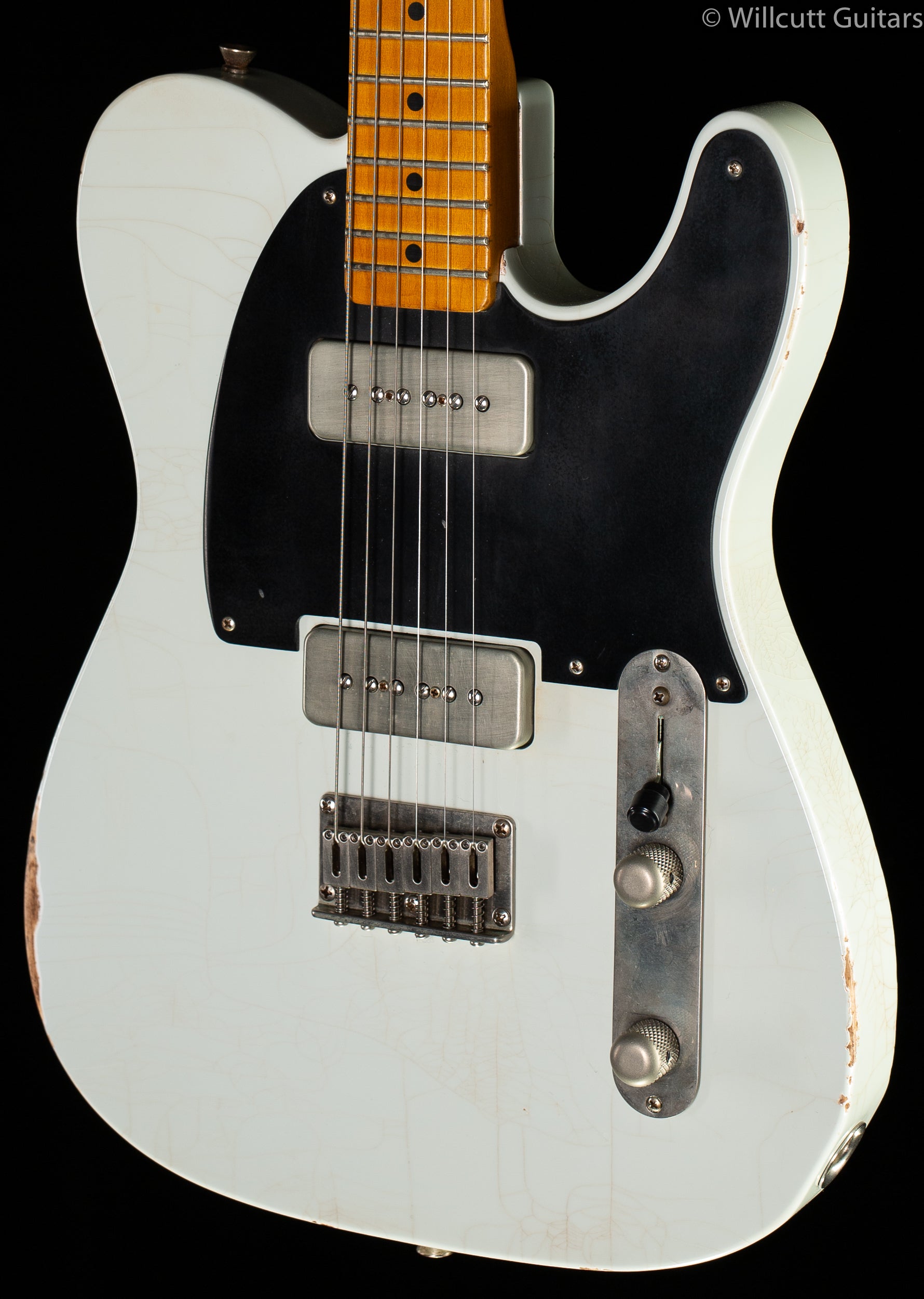 Whitfill T Aged White P90 (0713) - Willcutt Guitars Whitfill T Aged White P90 (0713) - Willcutt Guitars