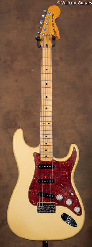 Vintage 1976 Fender Stratocaster Blonde Hardtail USED