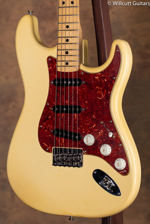 Vintage 1976 Fender Stratocaster Blonde Hardtail USED