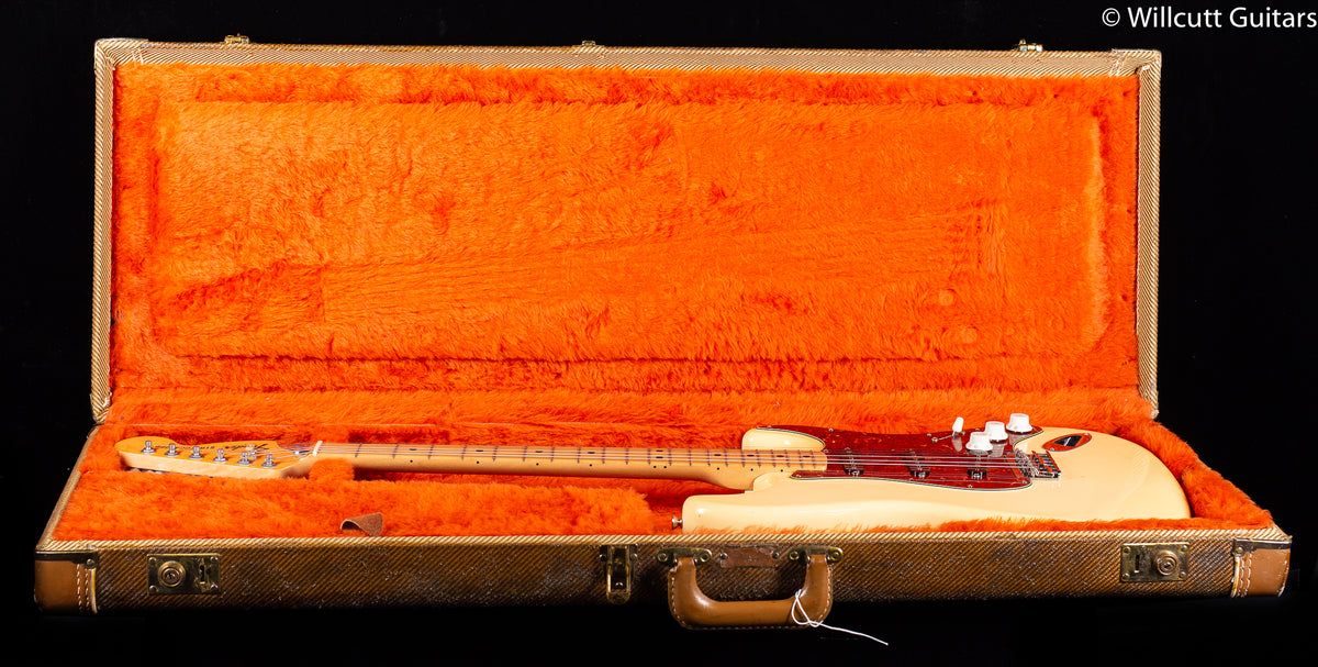 Vintage 1976 Fender Stratocaster Blonde Hardtail USED