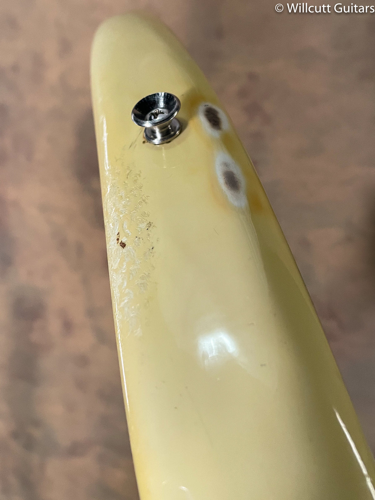 Vintage 1976 Fender Stratocaster Blonde Hardtail USED