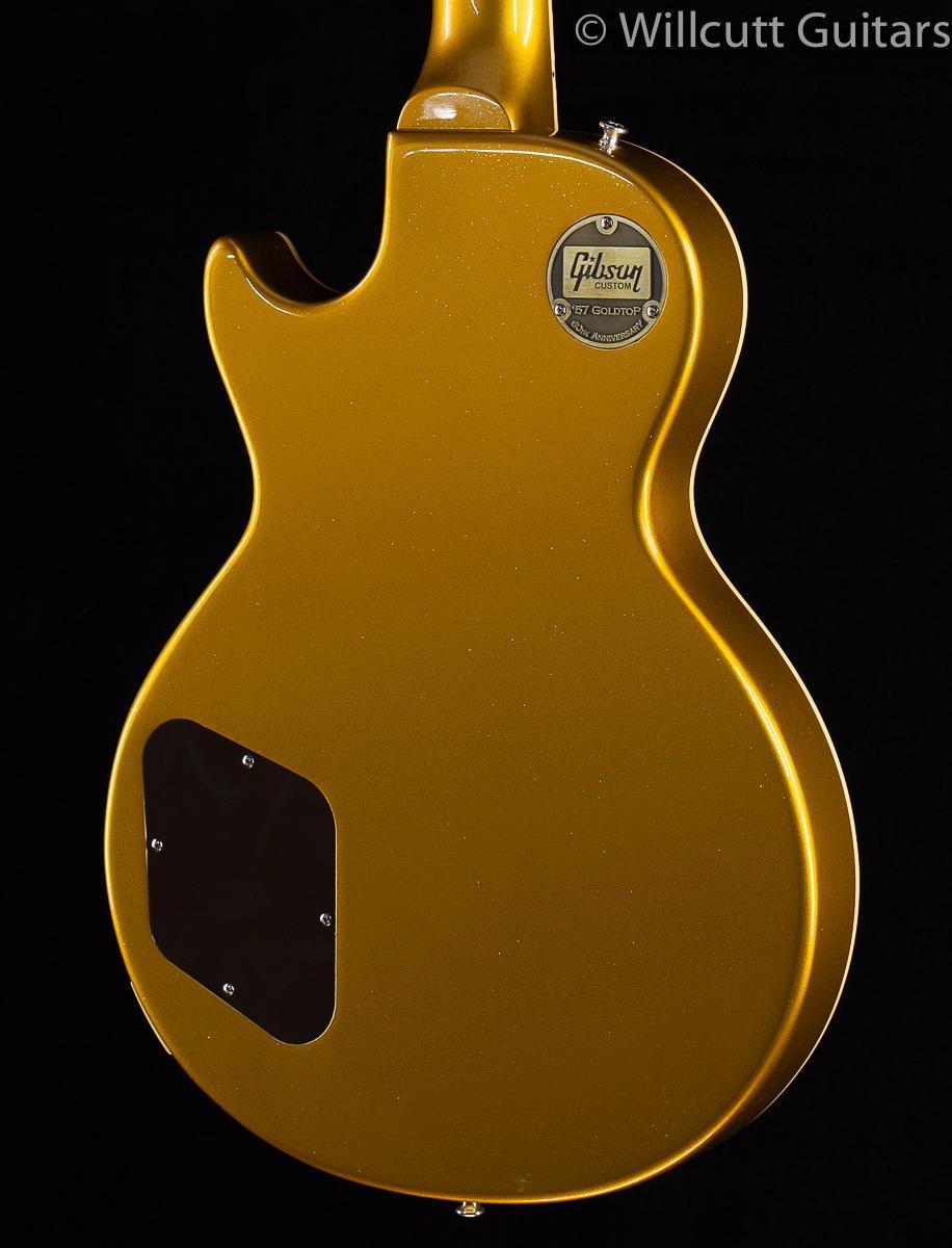 Gibson Custom Shop 1957 Les Paul Standard Goldtop 60th Anniversary Pearl Gold Gloss (379)