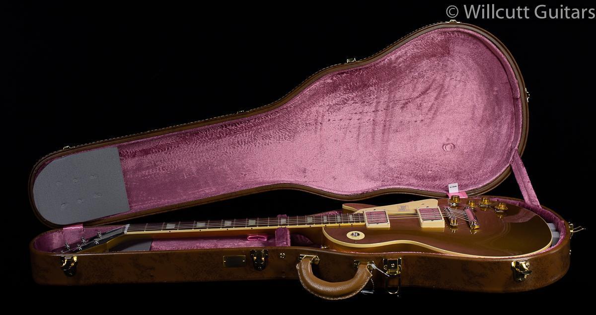 Gibson Custom Shop 1957 Les Paul Standard Goldtop 60th Anniversary Pearl Gold Gloss (379)