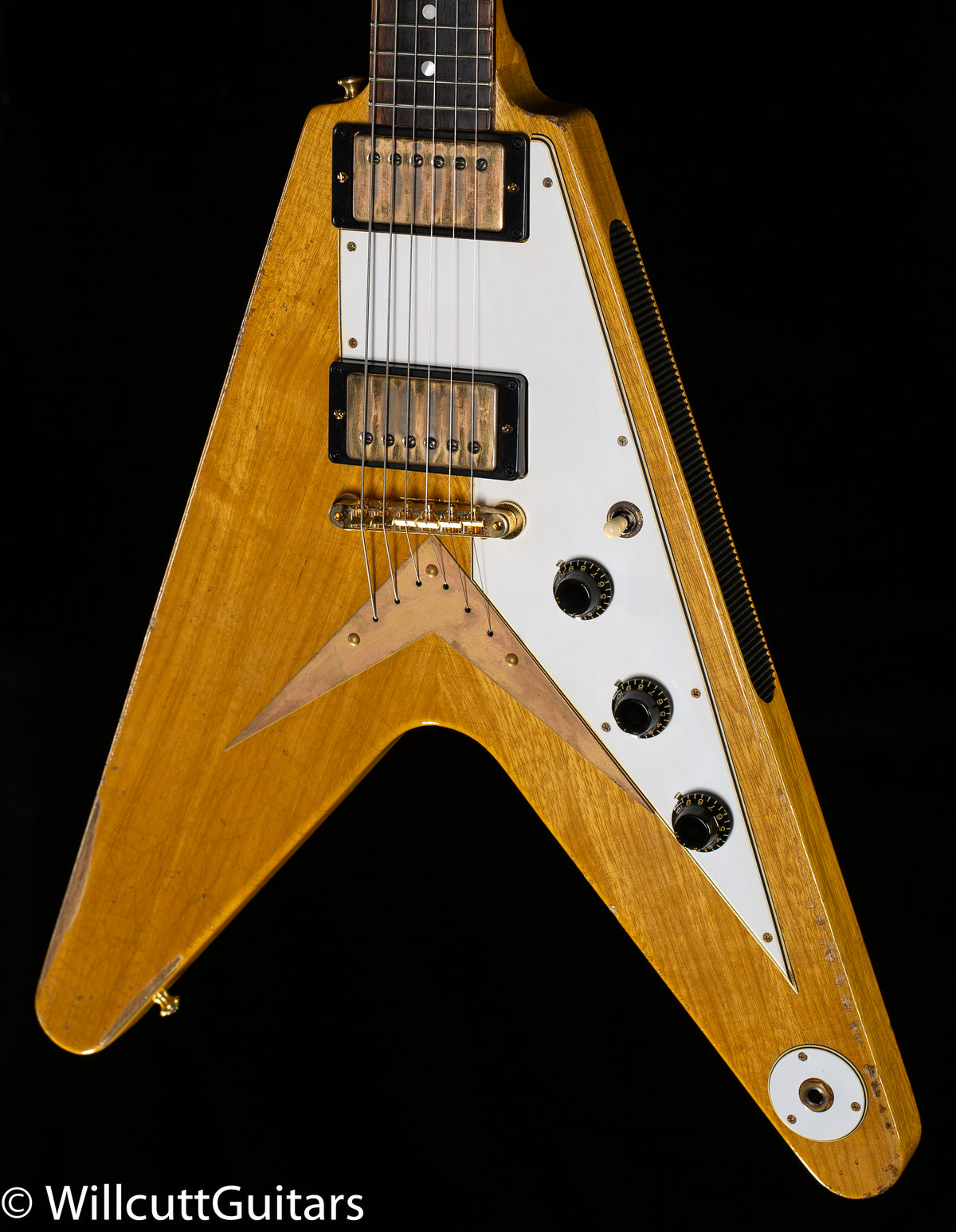 Gibson Custom Shop &#39;58 Korina Flying V Brazilian Rosewood Murphy Lab