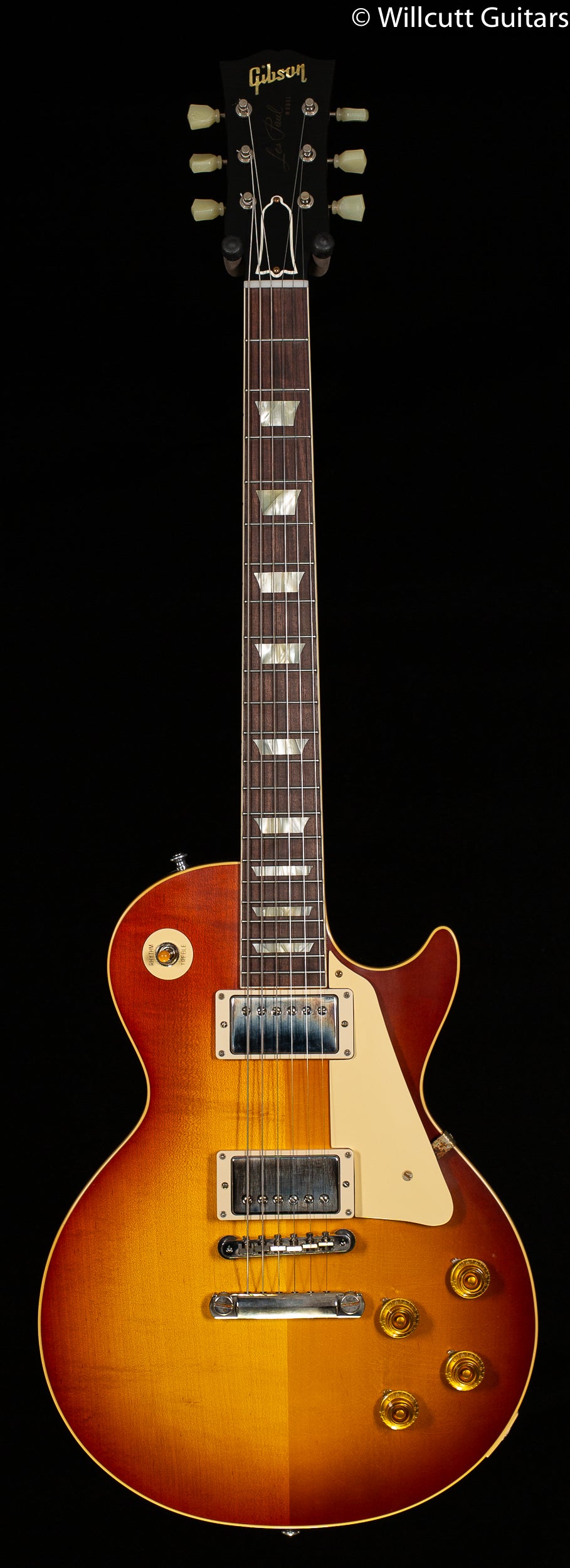 Gibson Custom Shop 1958 Les Paul Standard Reissue Washed Cherry Sunburst Ultra Light Aged Murphy Lab