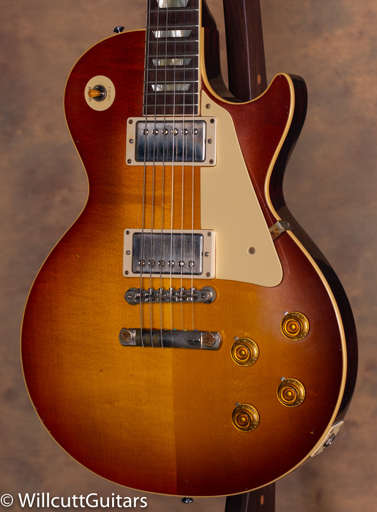 Gibson Custom Shop 1958 Les Paul Standard Reissue Washed Cherry Sunburst Ultra Light Aged Murphy Lab USED